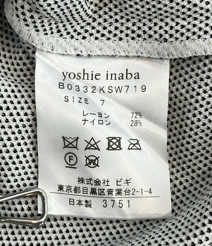 ヨシエイナバ 半袖ポロシャツ レディース SIZE 7 (S) yoshie inaba