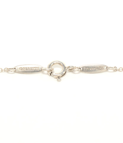 Tiffany & Co. ネックレス SV925 オープンハート エルサ ペレッティ レディース ティファニー