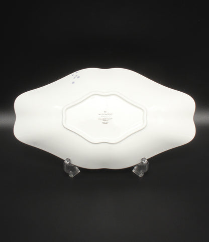 美品 WEDGWOOD マルチディッシュ 皿 31cm ストロベリー ブルーム インディゴ ウエッジウッド