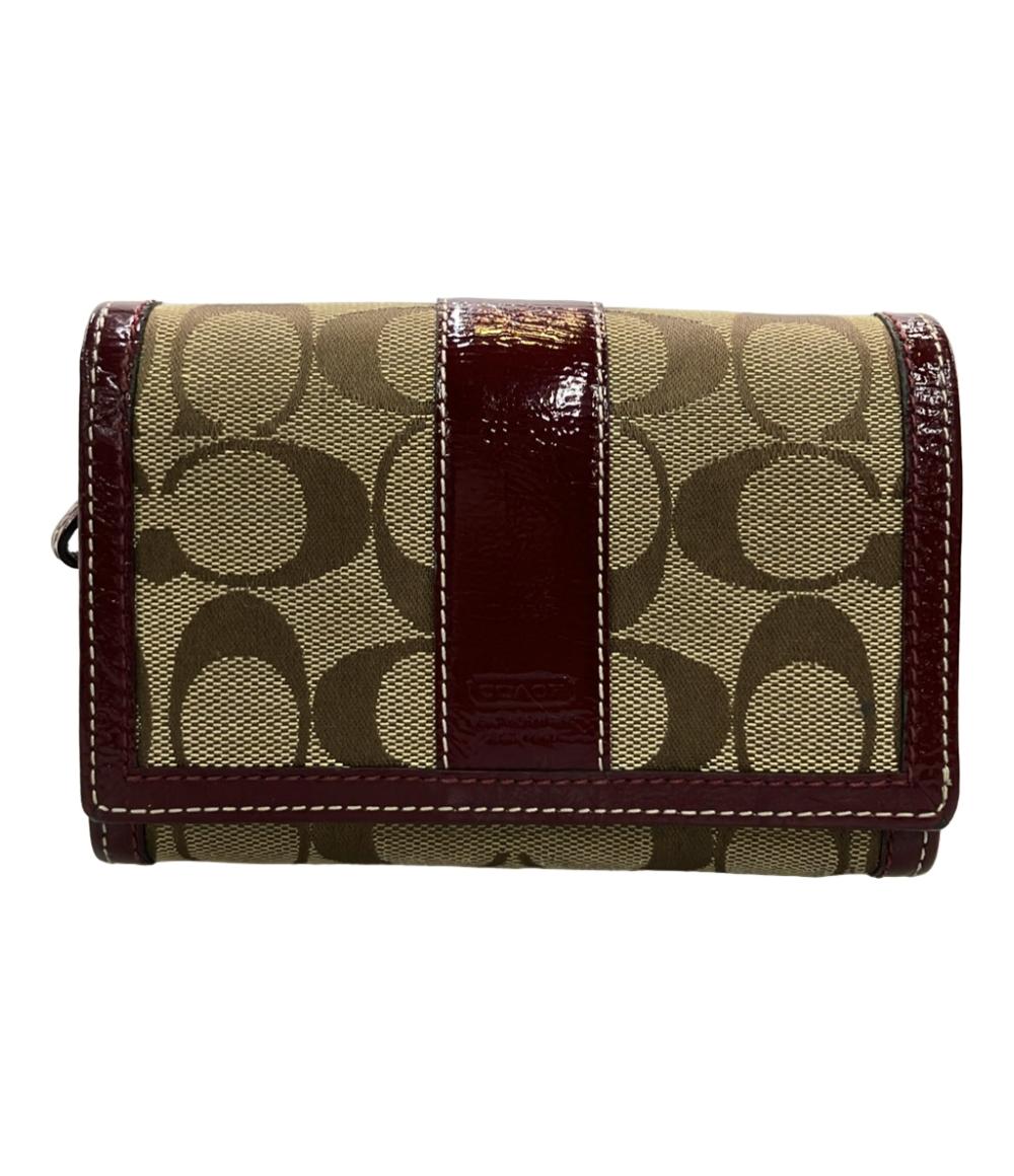 コーチ 二つ折り財布 シグネチャー レディース COACH