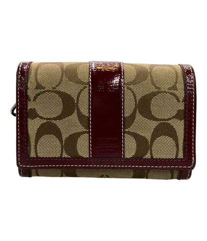 コーチ 二つ折り財布 シグネチャー レディース COACH