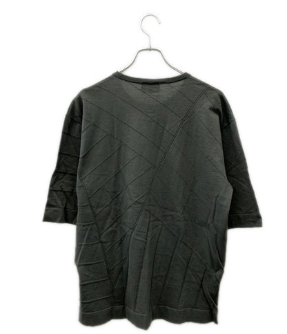 美品 HERMES 半袖 ヘンリーネック シャツ メンズ SIZE L エルメス