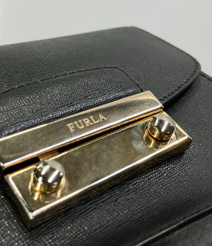 Furla ショルダーバッグ 斜め掛け チェーン レザー メトロポリス レディース フルラ