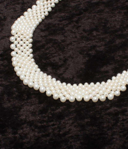 チョーカー ネックレス SV パール レディース