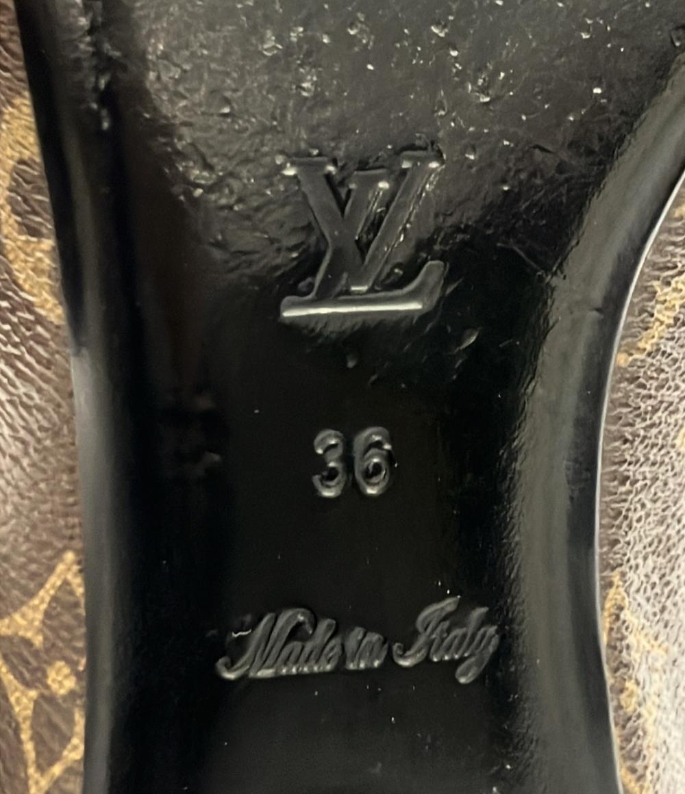 LOUIS VUITTON フラットパンプス モノグラム レディース SIZE 36 (23.5