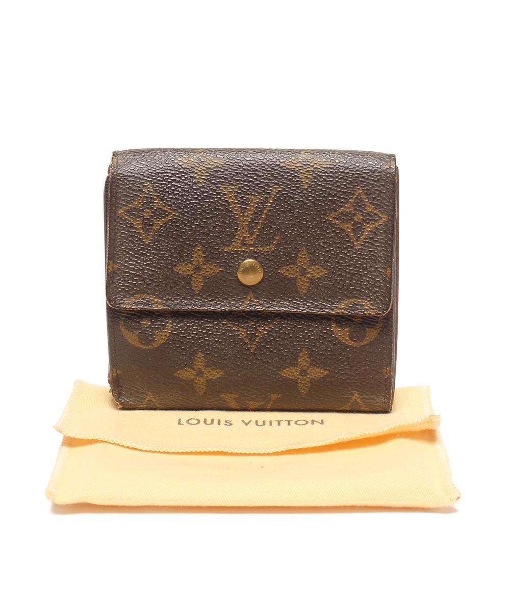 LOUIS VUITTON Wホック二つ折り財布 ポルトモネ ビエ カルトクレディ モノグラム M61652 レディース ルイ・ヴィトン