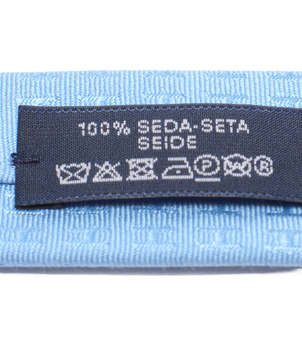 美品 HERMES ネクタイ シルク100％ ファソネ メンズ エルメス