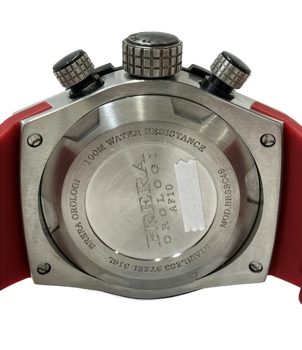 ブレラオロロジ 腕時計 クオーツ ブラック BRSSC49 メンズ BRERA