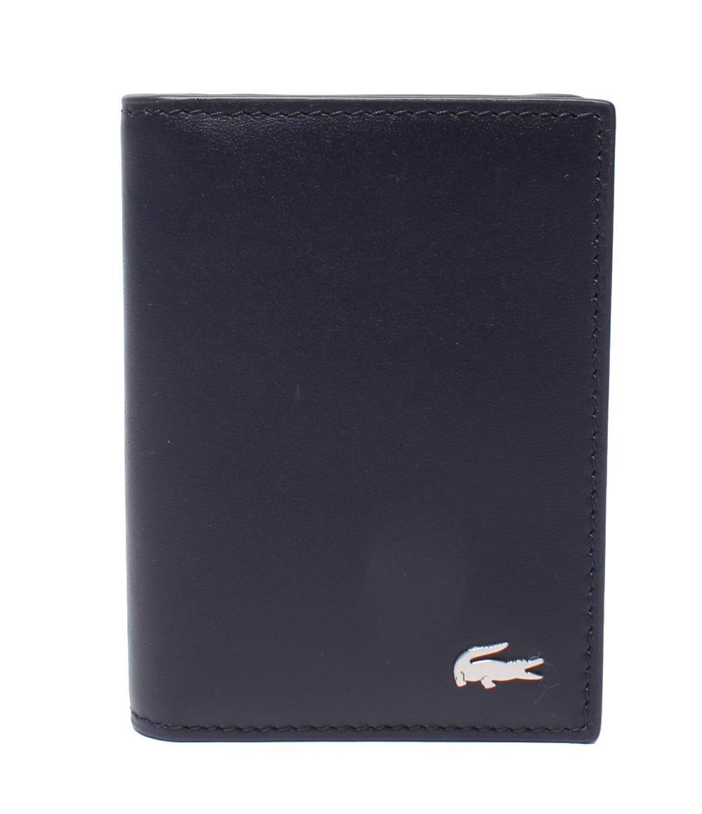 美品 LACOSTE カードケース パスケース メンズ レディース ラコステ