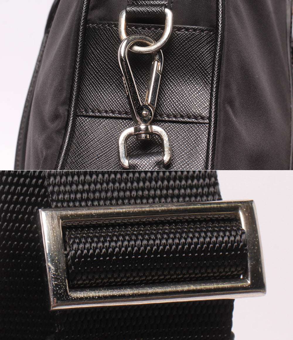 PRADA 2WAY ビジネスバッグ ブリーフケース ショルダーバッグ 斜め掛け 2VE871 メンズ プラダ