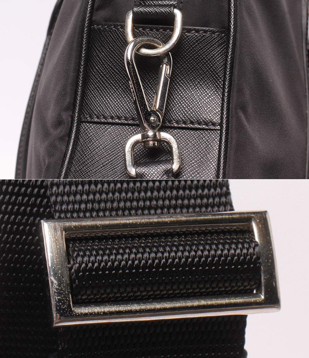 PRADA 2WAY ビジネスバッグ ブリーフケース ショルダーバッグ 斜め掛け 2VE871 メンズ プラダ