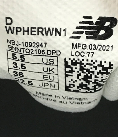 ニューバランス  ローカットスニーカー     WPHERWN1 レディース SIZE 22.5 (S) new balance