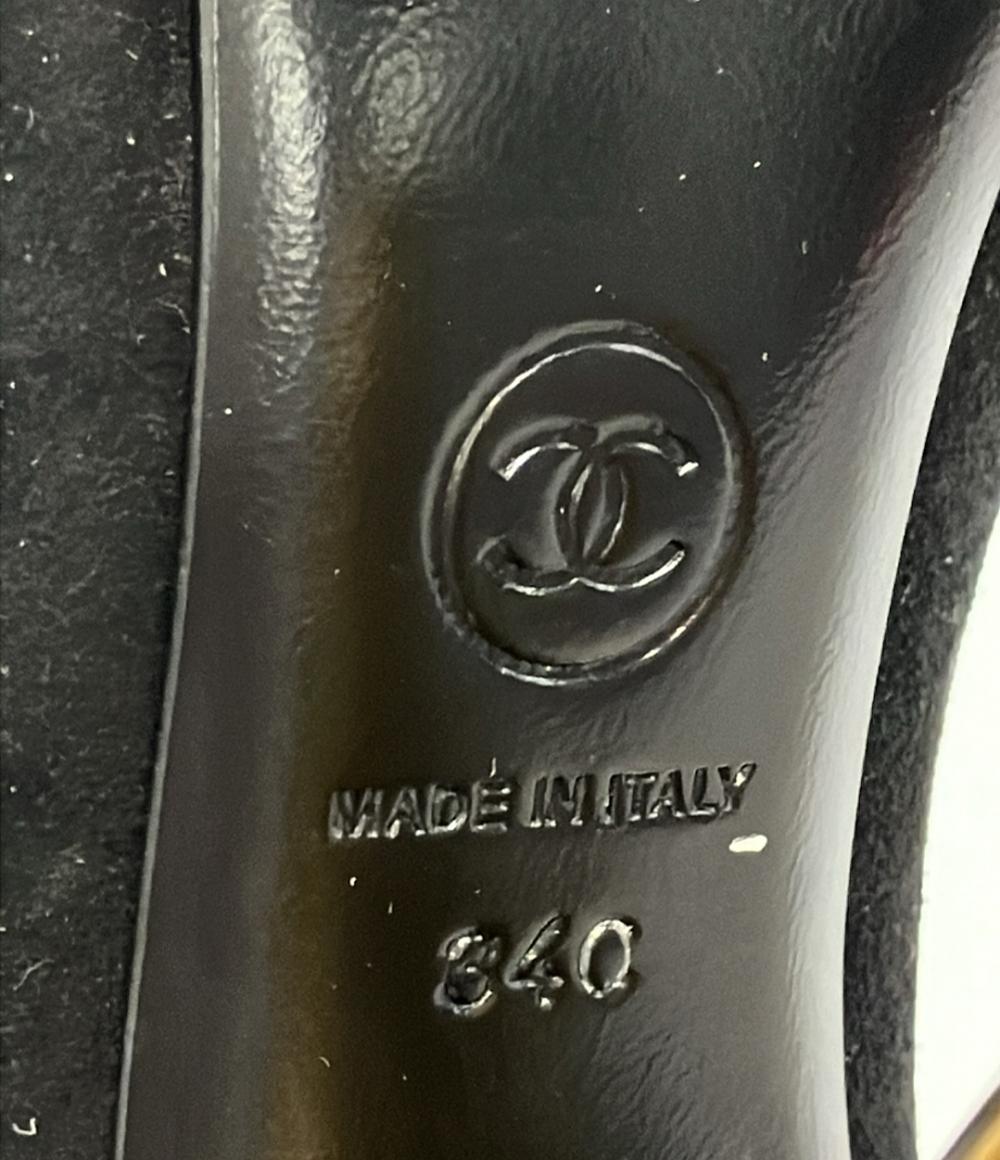 CHANEL パンプス ハイヒール ココマーク スエード G28782 レディース SIZE 34 (22cm) シャネル