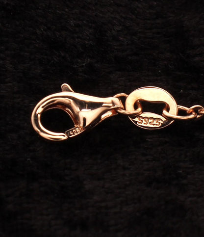 美品 フォリフォリ ネックレス SV925 フラワーモチーフ レディース Folli Follie