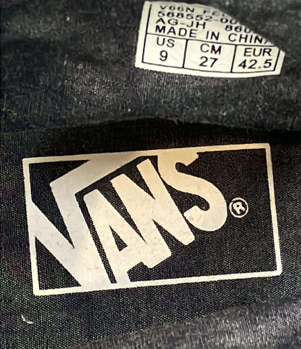 VANS ハイカットスニーカー チェック 568552-0002 メンズ SIZE 27.0 (L) バンズ