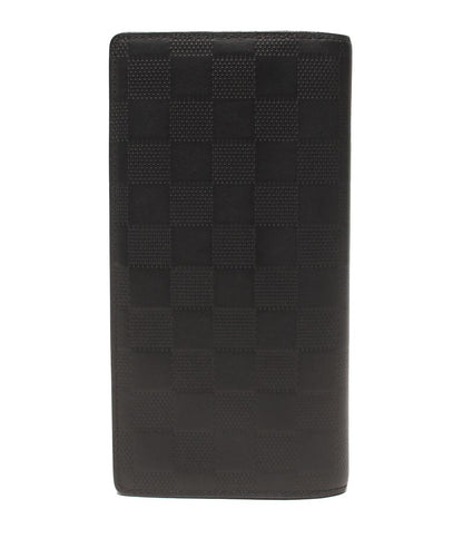 LOUIS VUITTON 二つ折り財布 ダミエアンフィニ ポルトフォイユ ブラザ N63010 メンズ ルイ・ヴィトン