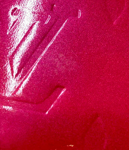 訳あり LOUIS VUITTON Wホック 二つ折り財布 ポルトモネビエカルトクレディ ヴェルニ M91248 レディース ルイ・ヴィトン