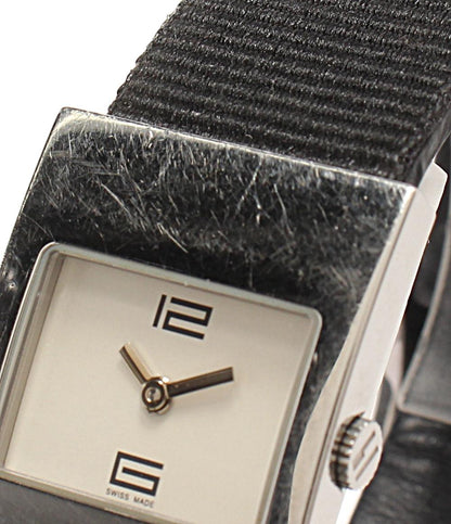 GUCCI 腕時計 クオーツ ホワイト 4900L レディース グッチ