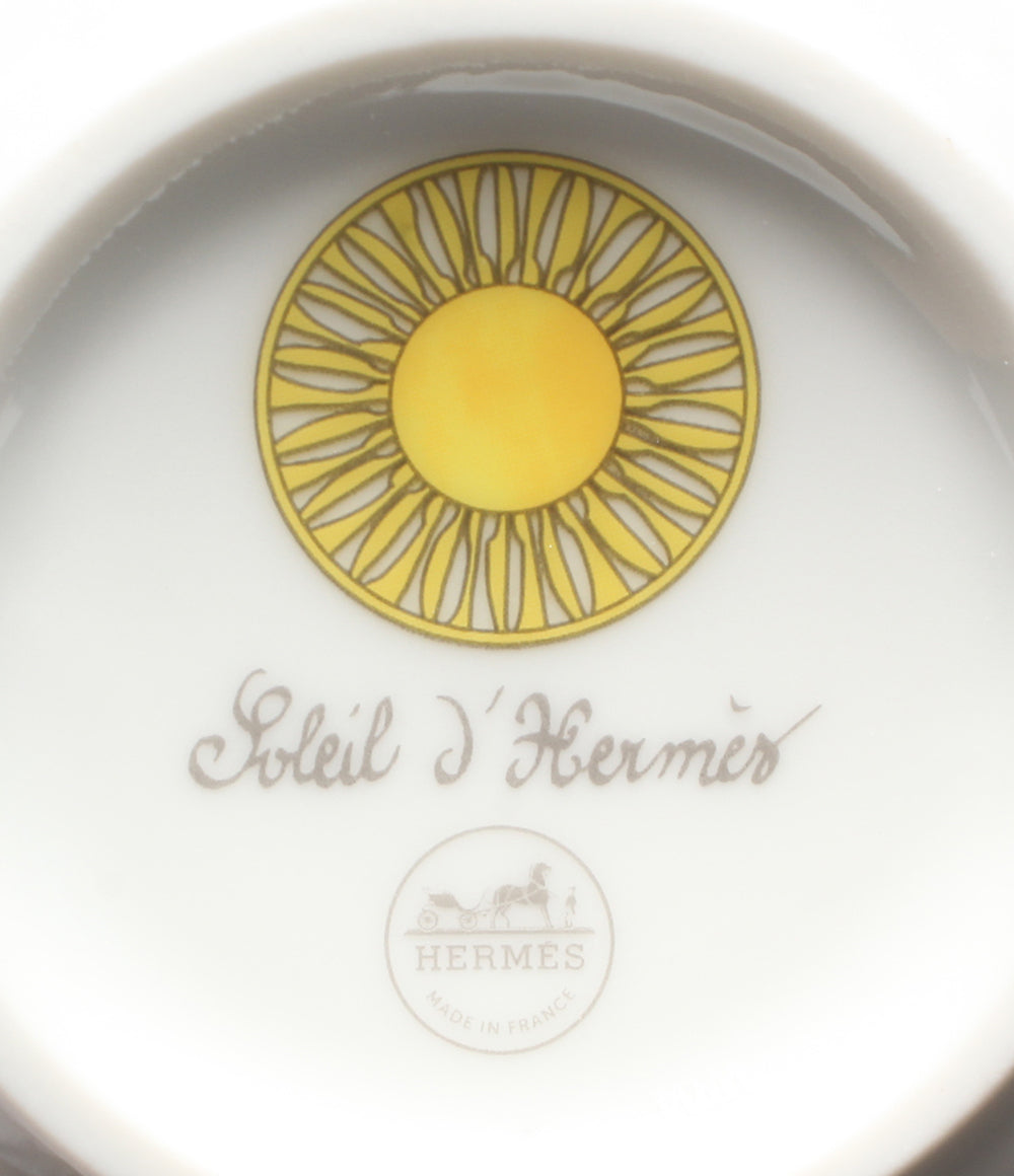 美品 HERMES マグカップ ソレイユ ドゥ エルメス No2 エルメス