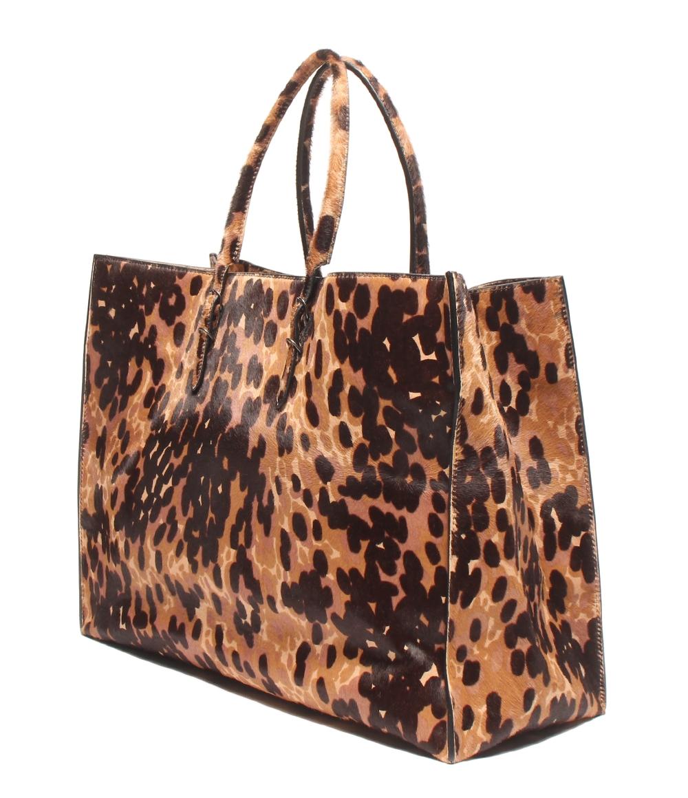 BALENCIAGA ハンドバッグ トートバッグ シティ ラージ レオパード