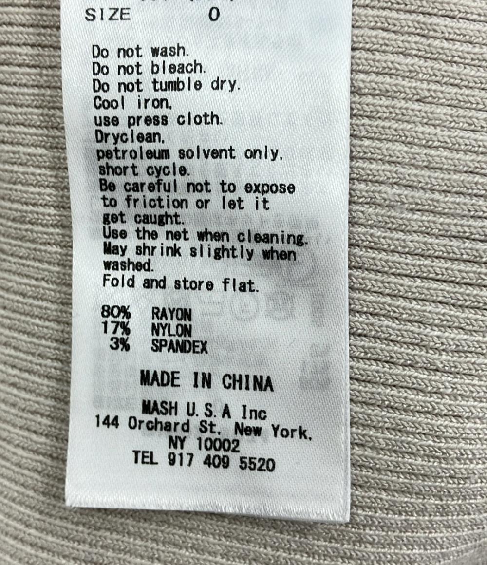 スナイデル 長袖ワンピース シアーレイヤード  ニット レディース SIZE 0 (XS) snidel