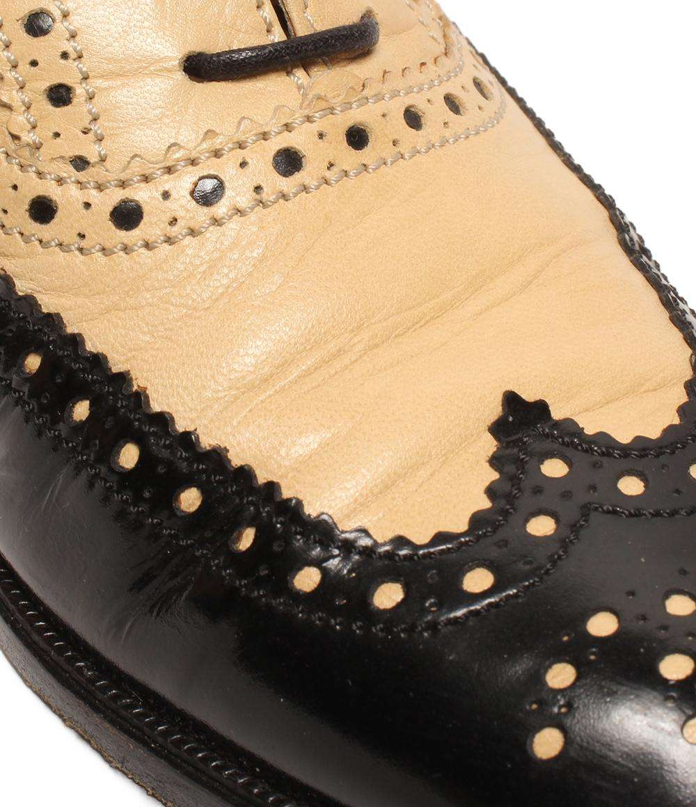 シャネル ドレスシューズ レースアップシューズ ウイングチップ