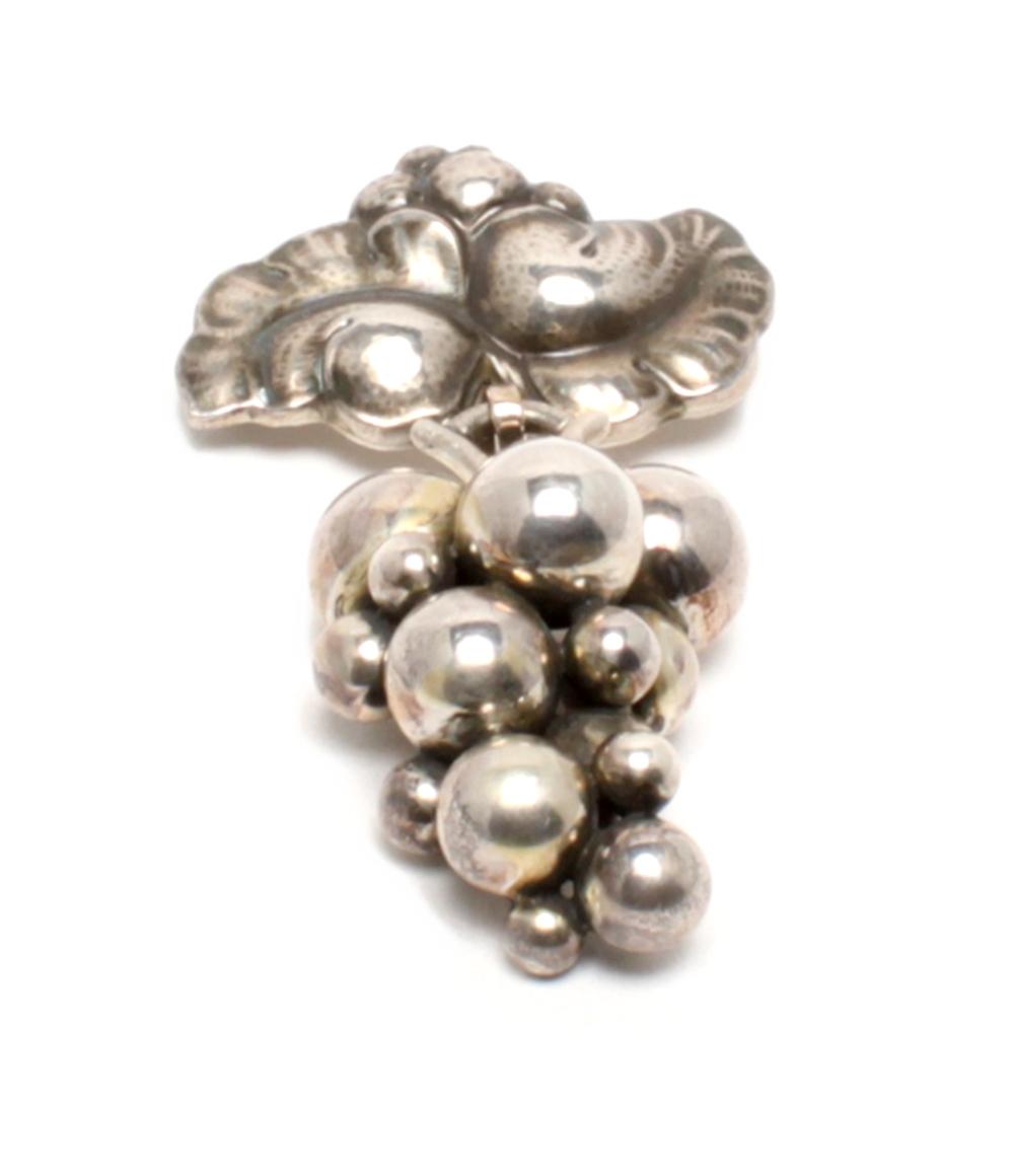 Georg Jensen ブローチ SV925 ムーンライトグレープ レディース ジョージジェンセン