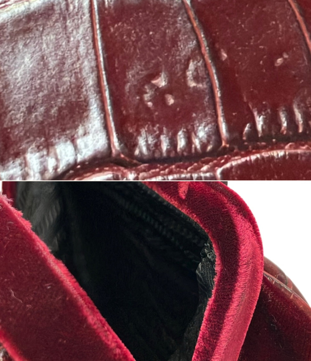 PRADA ハンドバッグ クロコ型押し B7592 レディース プラダ