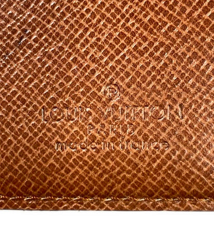 LOUIS VUITTON 二つ折り長財布 PVC モノグラム ポルト シェキェ カルト クレディ M62225 ユニセックス ルイ・ヴィトン