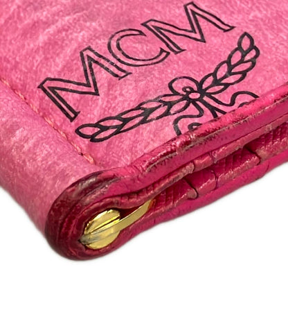 エムシーエム 二つ折り財布 マネークリップ付き メンズ MCM