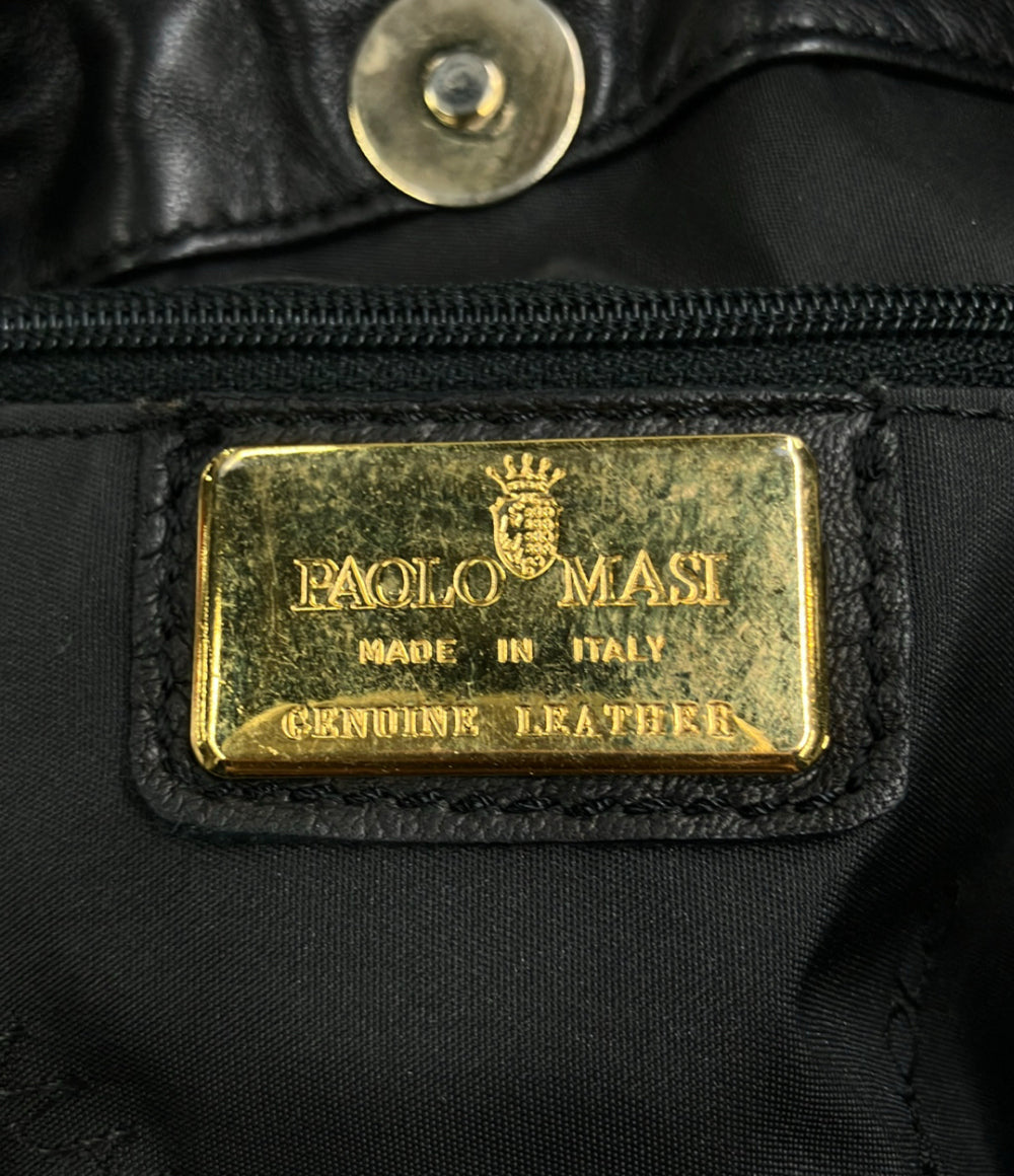 Paolo Masi ショルダーバッグ 肩掛け レザー レディース パオロマージ