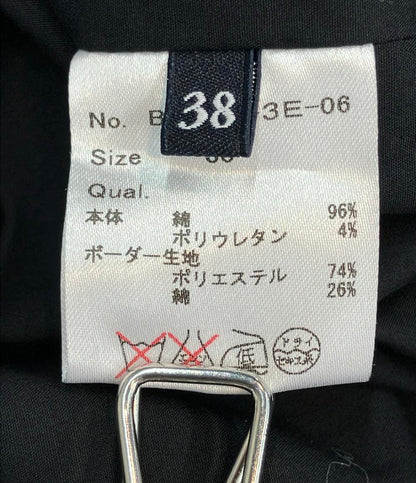 ボーダーズアットバルコニー 半袖ワンピース レディース SIZE 38 (S) BORDRES at BALCONY