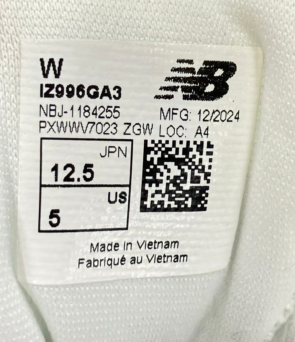 美品 NEW BALANCE ローカットスニーカー lZ996GA3 ベビー SIZE 12.5 ニューバランス
