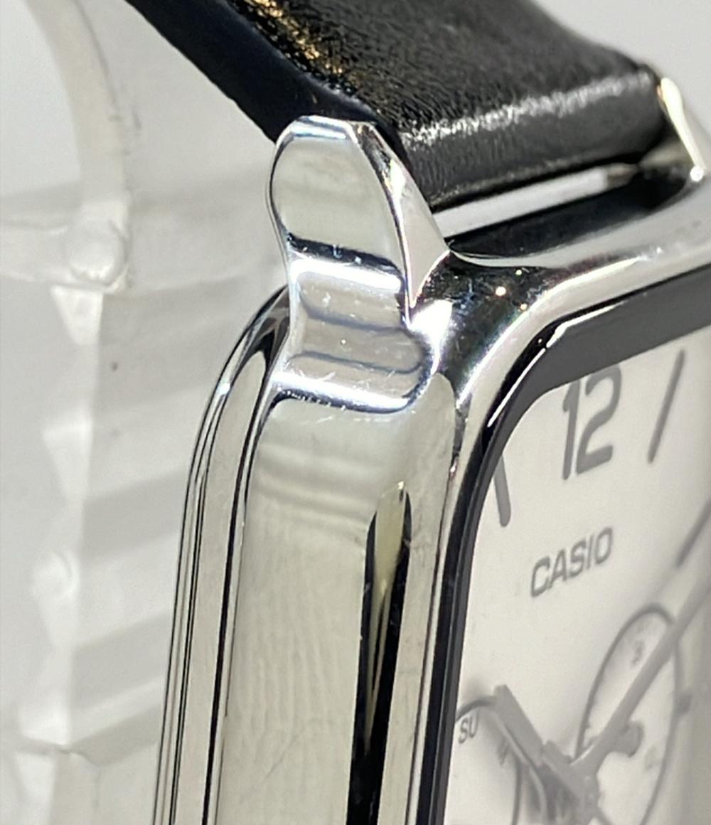 CASIO 腕時計 クオーツ シルバー MTP-M305 メンズ カシオ