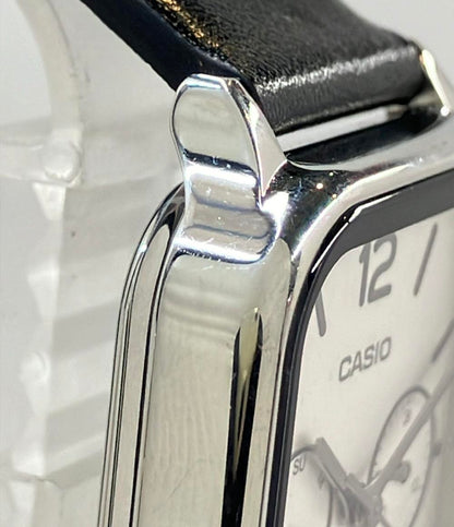 CASIO 腕時計 クオーツ シルバー MTP-M305 メンズ カシオ