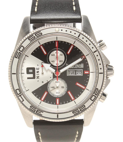 美品 Just Cavalli 腕時計 クオーツ 1G282 メンズ ジャストカヴァリ