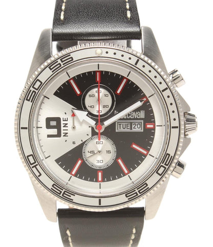 美品 Just Cavalli 腕時計 クオーツ 1G282 メンズ ジャストカヴァリ