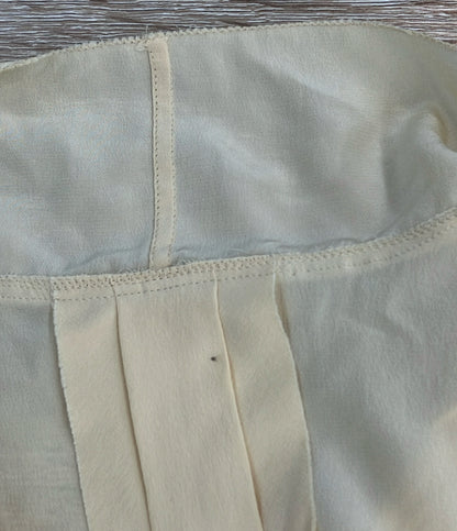 PRADA ノースリーブプリーツブラウス シルク100% レディース SIZE 40 (S) プラダ