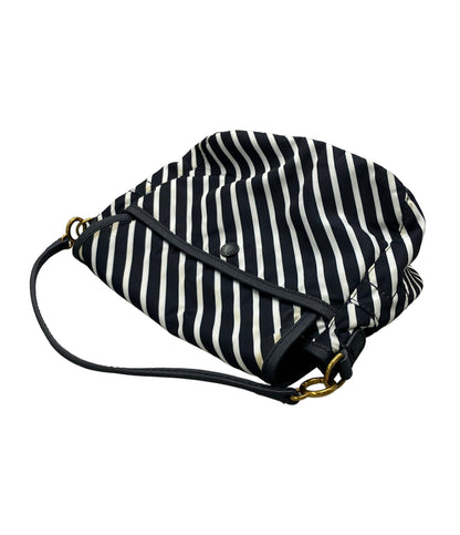 Tory Burch 2way ショルダーバッグ 肩掛け 斜め掛け ストライプ柄 レディース トリーバーチ