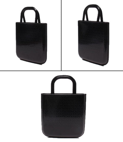 美品 SAINT LAURENT 2wayハンドバッグ チェーンショルダーバッグ ロゴエンボス 斜め掛け レディース サンローラン