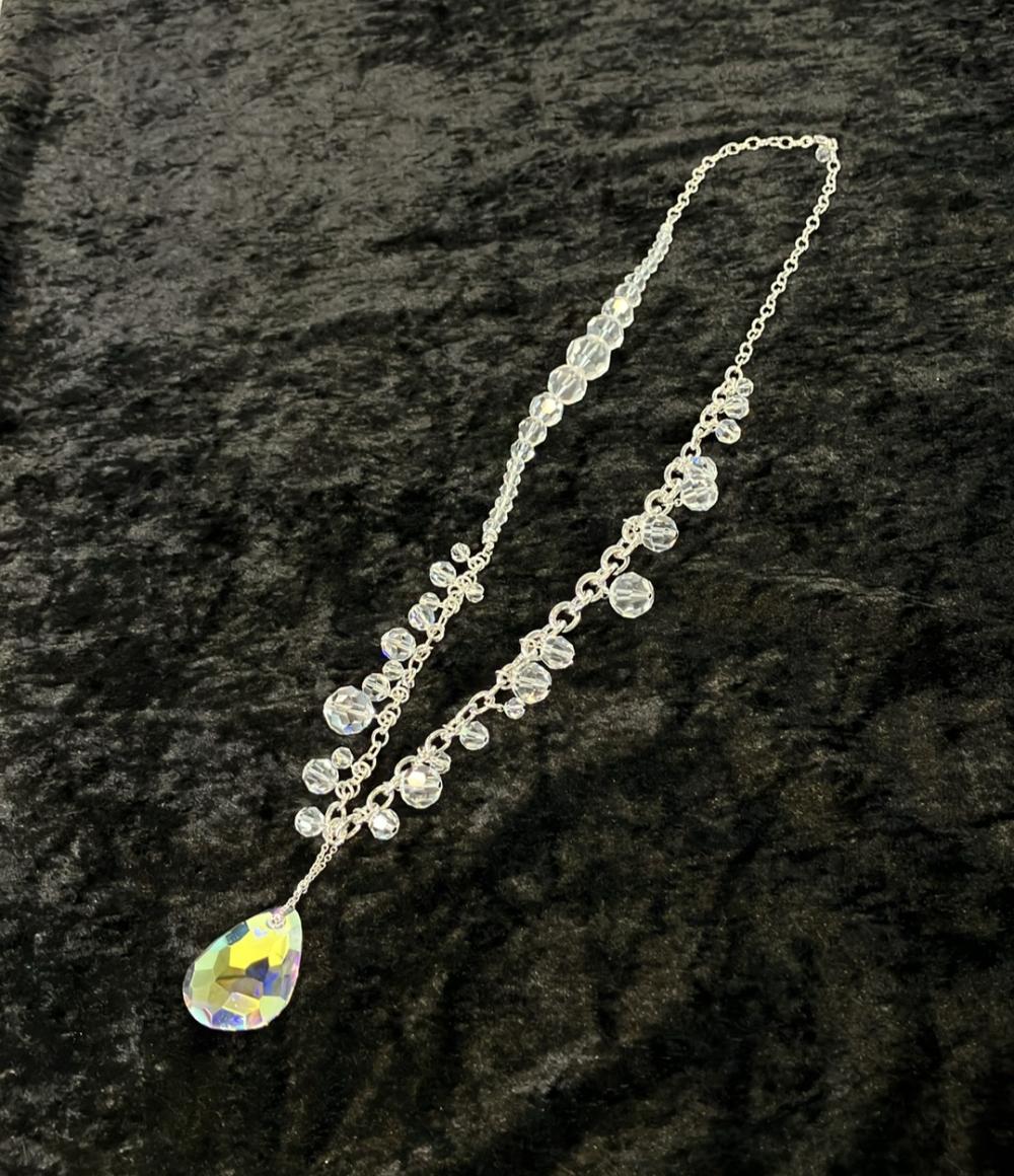 スワロフスキー ネックレス 雫モチーフ レディース SWAROVSKI