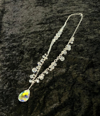 スワロフスキー ネックレス 雫モチーフ レディース SWAROVSKI