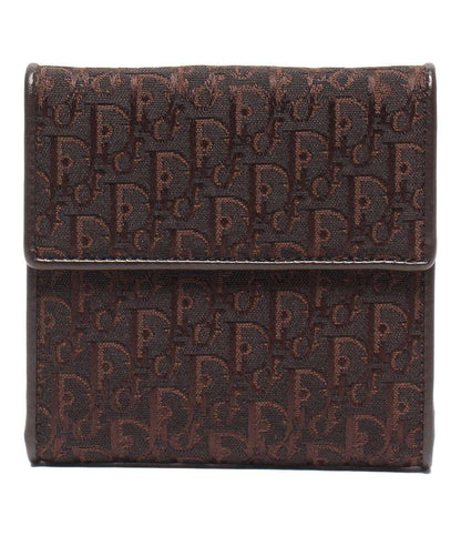美品 クリスチャンディオール Wホック 二つ折り財布 レディース Christian Dior