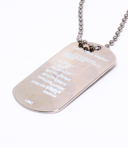 ネックレス Fake Office Worker ドッグタグ メンズ LMC