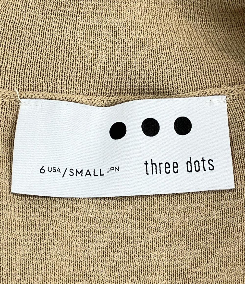 スリードッツ テーラードニットジャケット レディース SIZE SMALL (S) three dots