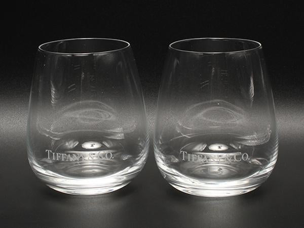 TIFFANY&Co. グラス タンブラー 2点セット ペア TCO ティファニー