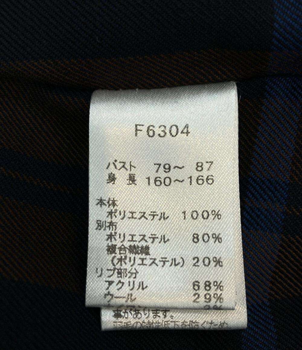 FRED PERRY ロングダウンコート パデッド ミリタリー 風 ローレルリース刺繍 ジップアップ スナップボタン F6304 メンズ SIZE UK10 (M)