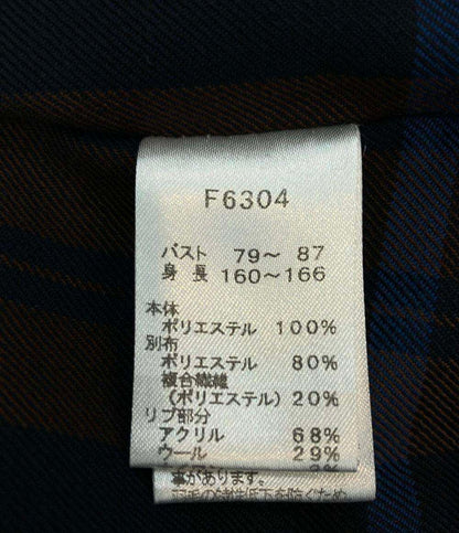 FRED PERRY ロングダウンコート パデッド ミリタリー 風 ローレルリース刺繍 ジップアップ スナップボタン F6304 メンズ SIZE UK10 (M)