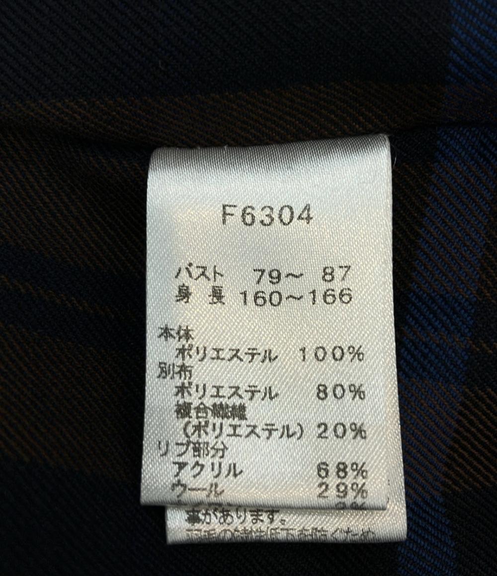 FRED PERRY ロングダウンコート パデッド ミリタリー 風 ローレルリース刺繍 ジップアップ スナップボタン F6304 メンズ SIZE UK10 (M)