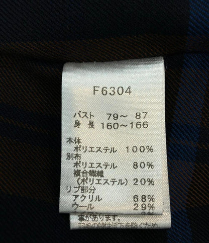 FRED PERRY ロングダウンコート パデッド ミリタリー 風 ローレルリース刺繍 ジップアップ スナップボタン F6304 メンズ SIZE UK10 (M)